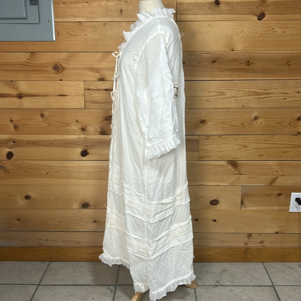 Magnolia Pearl vintage textile cotton granny nightgown cottagecore dress XL - Picture 5 of 16